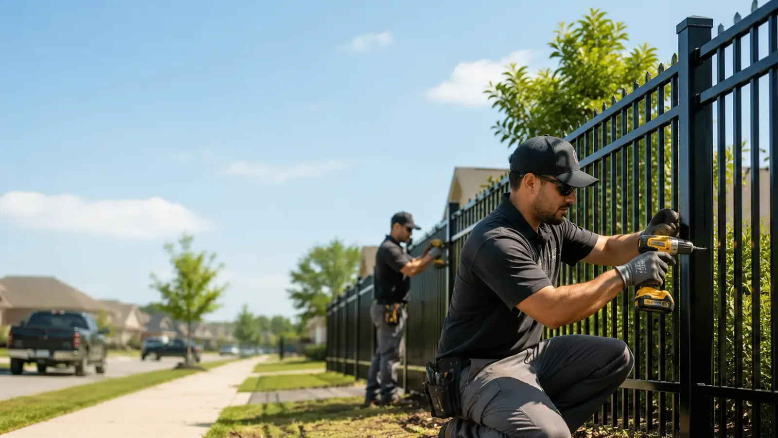 Metal Fence Installation in Plainfield, IA